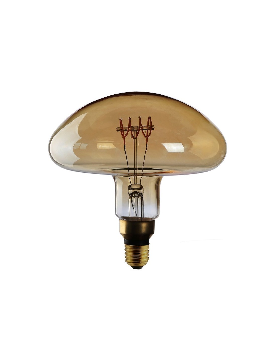 Lampadina Led Fungo Dorata 5W E27 - 2200K Dimmerabile - lampadine vintage -  lampadina dimmerabile