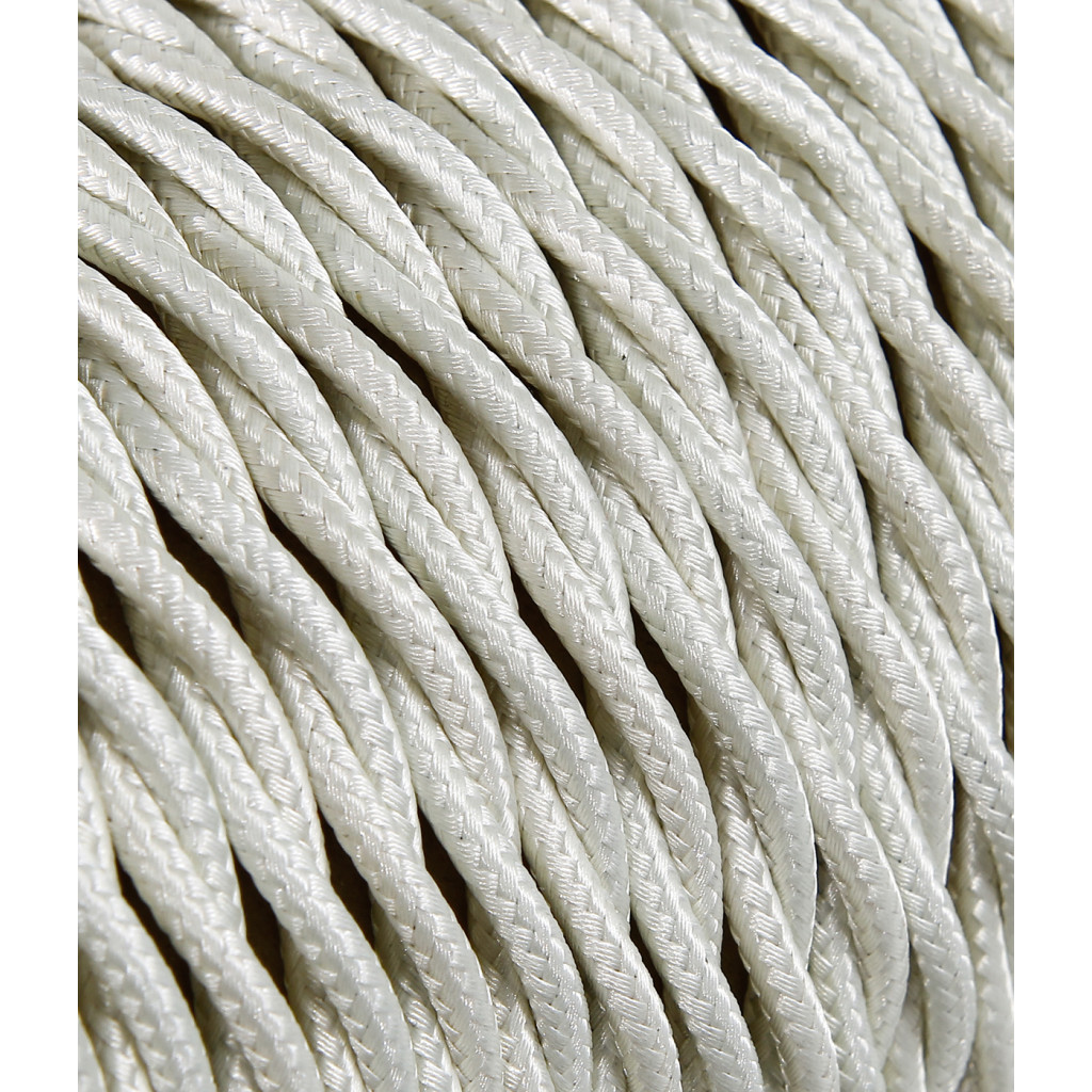 Braided Textile Cable For Visible System - Ivory TR0