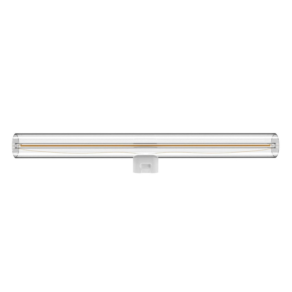 LED Linear Clear S14d Light Bulb - 6W - 2700K Dimmable. Length 300 mm